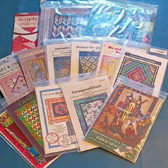 Multiples Quilting Patterns Collection - Vibrant Colors - Picture 1 of 4